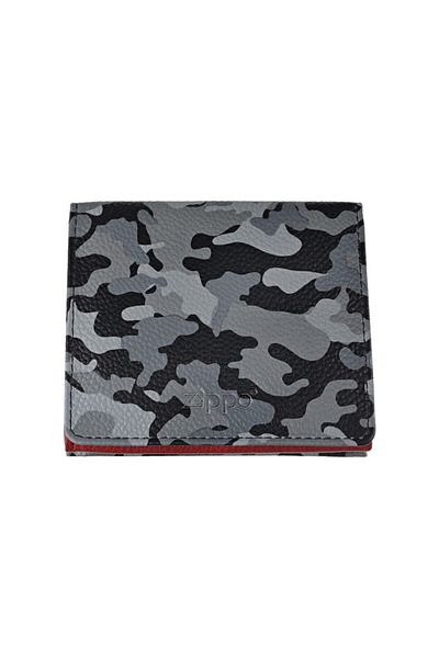 Zippo Γκρι πορτοφόλι διπλής όψης Camouflage - 2006042