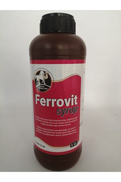 Ferrovit Syrup Atlarda Kan Yapıcı, Iştah Açıcı, Performans Arttırıcı Tamamlayıcı Yem
