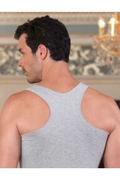 Şahinler Φαρδύ λουράκι Sportsman 6 τεμαχίων γκρι εσώρουχο