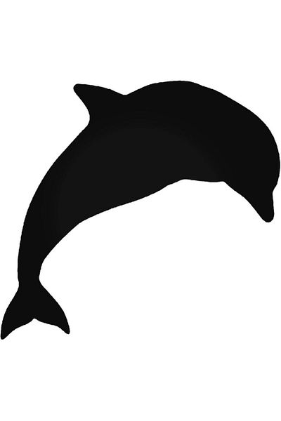 Universal Αυτοκόλλητο Dolphin Fish 1 Αυτοκόλλητο Αυτοκόλλητο Αυτοκόλλητο Τοίχου Αυτοκόλλητο 20 εκ