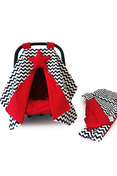 Atölye Eda Exclusive Puset Örtüsü Minderi Çarşafı 3 Parça