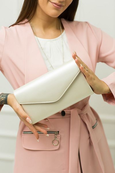 weem bag Βραδινή τσάντα φόρεμα από μαργαριτάρι δέρμα