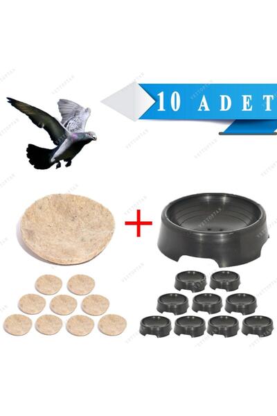 Genel Markalar Folluk 10 Adet 10 Adet Keçe Güvercin Folluğu Ve Keçesi