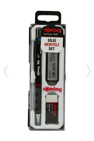 Rotring Tıkky 0.7 Claret Red Versatil Pen School Set