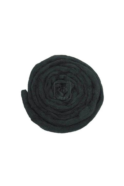 Ritzz Wool Felt 001 // Black // Felting Wool
