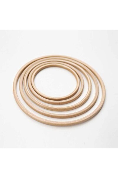 Ritzz Ahşap Makrome Halkası / Düş Kapanı Halkası