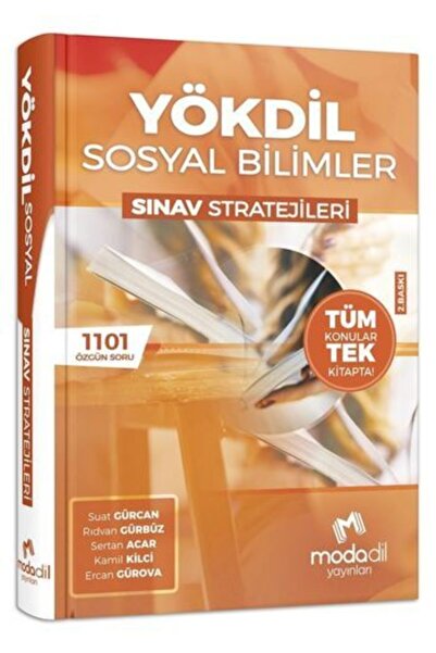 Modadil Yayınları Modadil YÖKDİL Sosyal Bilimler Sınav Stratejileri Modadil Y...