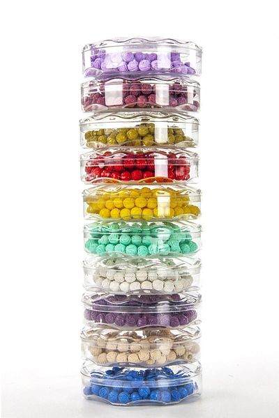 RoseRoi 10 Pieces of Rose Scented Prayer Beads Mevlut Gift Special Prayer Beads for Mawlid