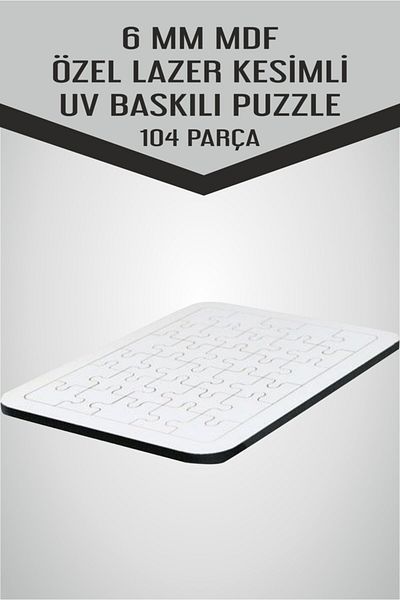Baskı Atölyesi Children in Class A3 104 Piece Puzzle, Toy, Jigsaw