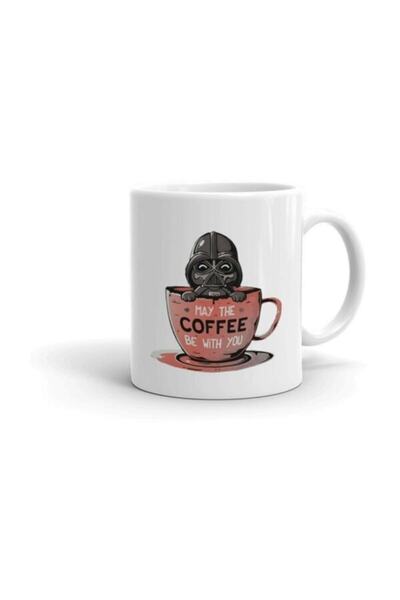 Generic Brand May The Coffee With You Printed Mug