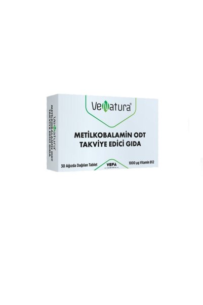 VeNatura Vitamin B12 Ma Metilkobalamin Ve Adenozilkobalamin Takviye Edici Gıda