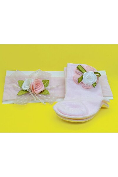 BUKAWEAR Bebek Bandana ve  Çorap Aksesuarlı 2 li