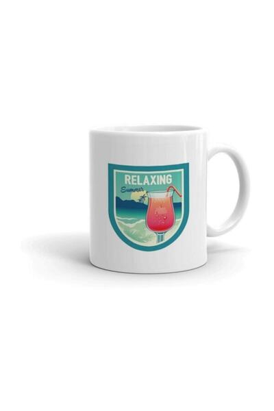 Generic Brand Relaxing Summer Printed Mug