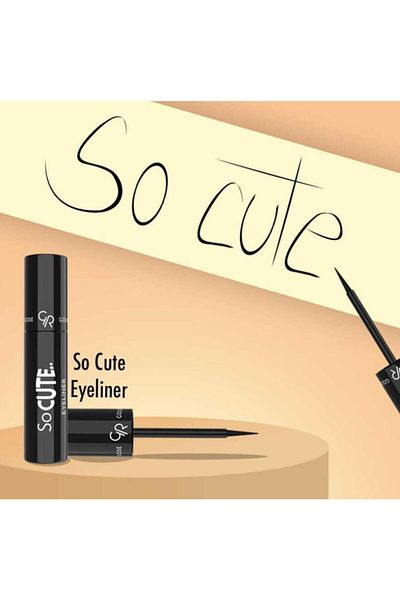 Golden Rose So Cute Matte&Deep Black Mini Eyeliner