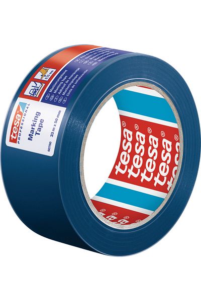 Tesa Μπλε προειδοποιητική ταινία 50mm - Ταινία σήμανσης θέσης 33mt 60760-00098-15