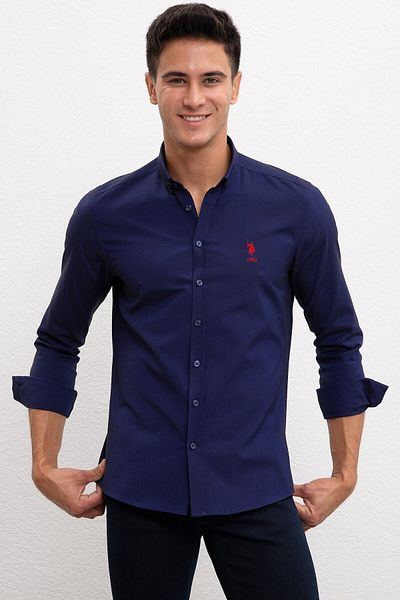 U.S. Polo Assn. Ανδρικό πουκάμισο G081gl004.000.1105592