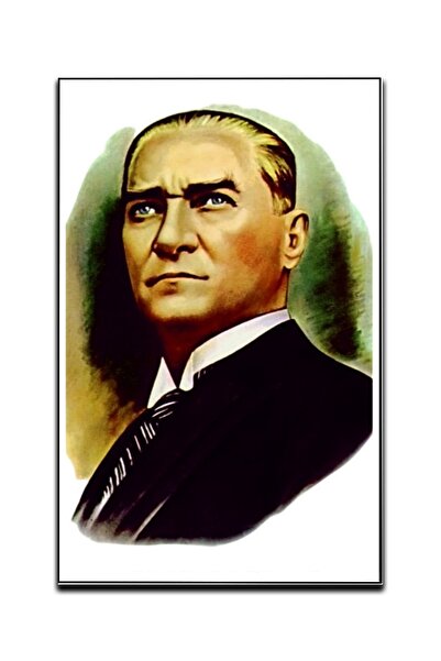 ZC Bayrak Mustafa Kemal Atatürk Portre 200x300cm Raşel Dijital Baskı Bayrak