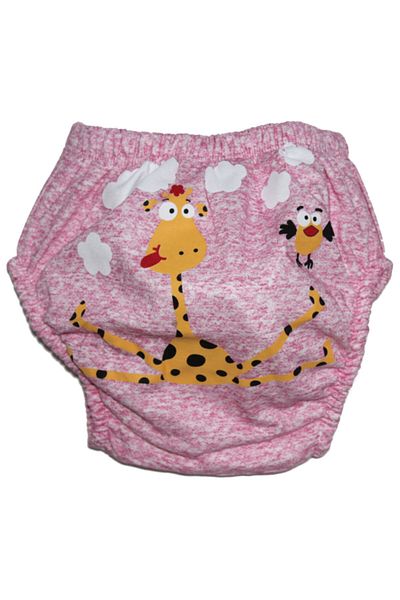 Story Baby Yellow Giraffe Themed Baby Girl 3-Piece Training Pants