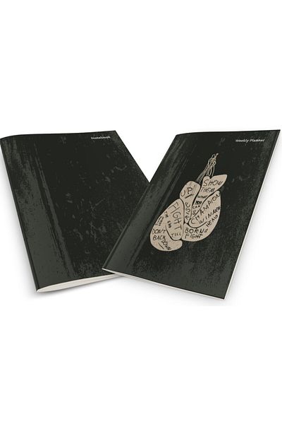 Pelikan Yayınları Motivational Boxing Poster Weekly Planner & Notebook