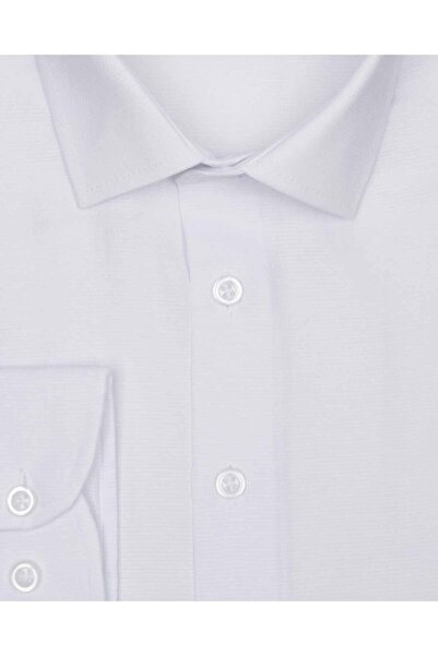 SÜVARİ Ανδρικό πουκάμισο με λεπτή εφαρμογή με σχέδιο Dobby