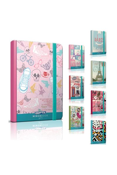 Gıpta Hard Cover Checkered Stitched Minor Book Notebook 17X24 cm