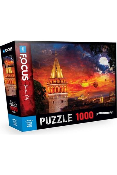 Blue Focus Yayınları Blue Focus274 1000 Pieces - Galata Tower (Galata Tower)