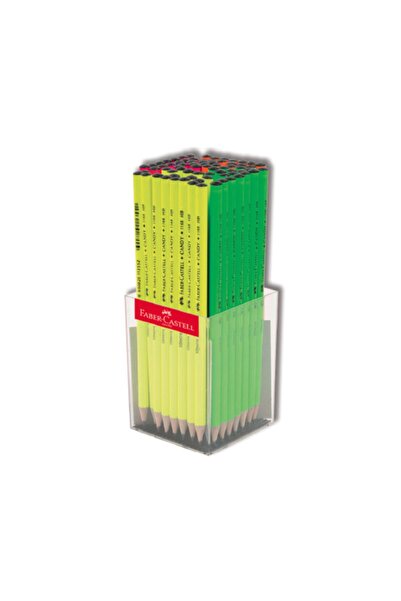 Faber Castell قلم رصاص دائري كاندي 2 بي 72 قطعة