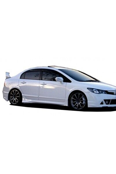 Genel Markalar 🚗 Honda Civic Fd6 (2006-2012) Mugen Model Yan Marşpiyel Seti Plastik ⚡ Sportif & Dayanıklı