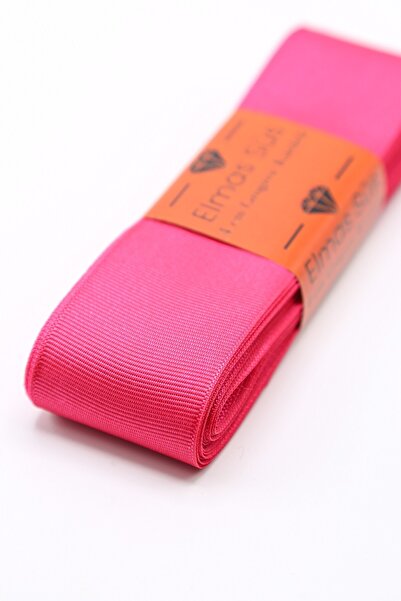 E Elmas Fuşya Grogren Kurdele (4cm-10m)