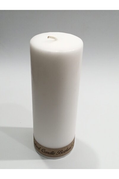 Bozkurt Mum Beyaz Kütük Mum 7x20 cm