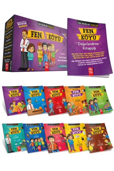 Model Yayınları 3. 4. Sınıf Hikaye Kitabı Seti Fen Köyü