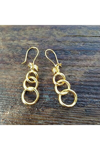 DİLEK KUYUMCULUK Samanyolu Altın Küpe