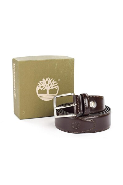 Timberland Leather Brown Belt