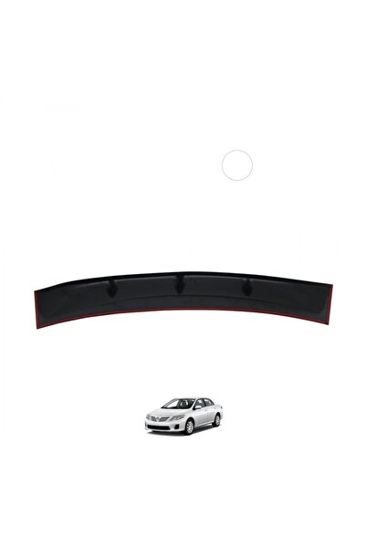 Cappafe Toyota Corolla 2008 2009 2010 2011 2012 2013 Arka Cam Üstü Spoyler Siyah