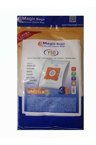 Altus Al 670 Y Dust Bag - 5 Pieces and Motor Filter