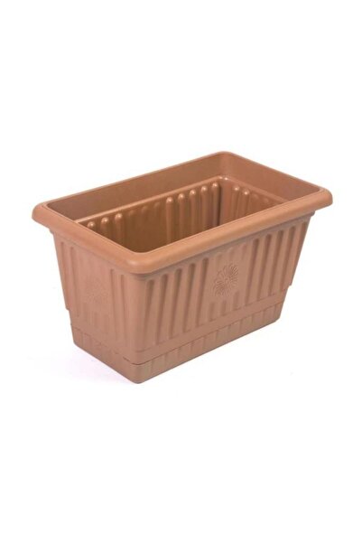 Hak Plastik 3 Adet Toprak Küçük Balkon Saksı
