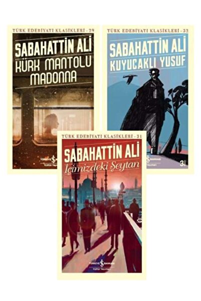 TÜRKİYE İŞ BANKASI KÜLTÜR YAYINLARI İş Kültür Sabahattin Ali Kitap Seti Türk ...