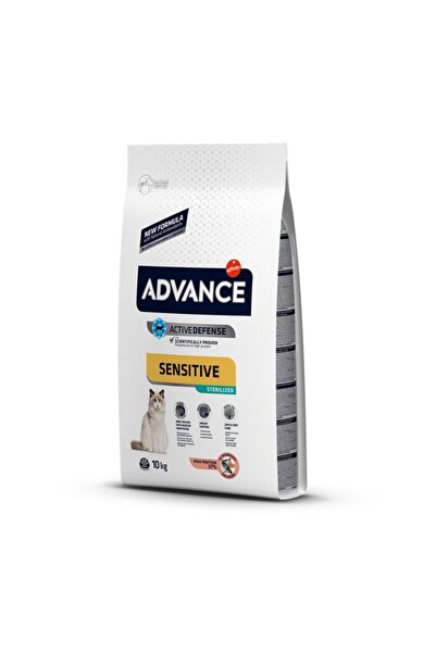 Advance Kısırlaştırılmış (sterilized) Sensitive Kedi Maması 10 Kg Balıklı