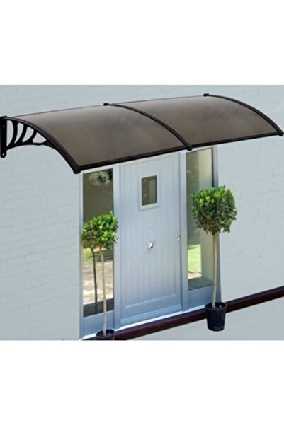 Genel Markalar 4a Groups - Yeni Kapı Üstü Pratik Plastik Sundurma 100x240 Cm - Bronz