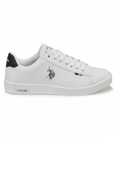 U.S. Polo Assn. Baza. Assn. Franco Dhm Pantofi albi unisex