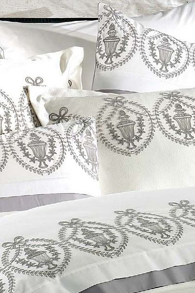 Vinaldi Ecru Gray Marmaris 10 Piece Practical Bedspread Set