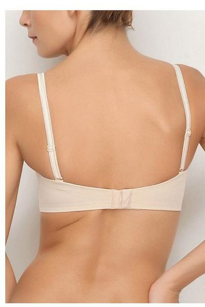 Yeni İnci Στράπλες Underwire Gathering Γυναικείο σουτιέν 1680