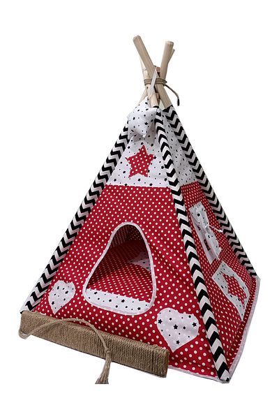 Henna Moonstar Red Cat Dog Tent