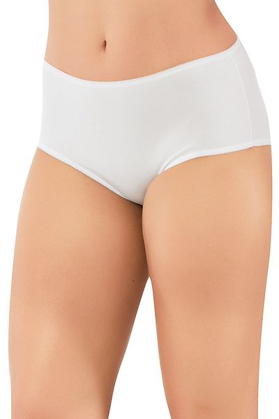 Tutku Pachet de 6 pentru femei, din bumbac alb Lycra Bato