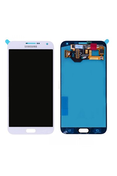 Teknonet سامسونج جالاكسي E700 E7 2015 عدسة شاشة LCD متوافقة مع اللمس - أبيض