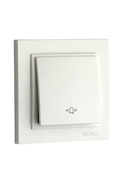 MONO 500- 000125 -107 Despina White Chime Key - Unframed