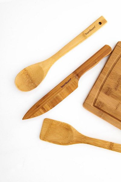 Bambum Tofu Bamboo Kitchen Set