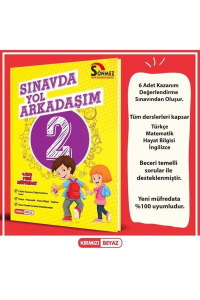 Kırmızı Beyaz Yayınları Sınavda Yol Arkadaşım 2