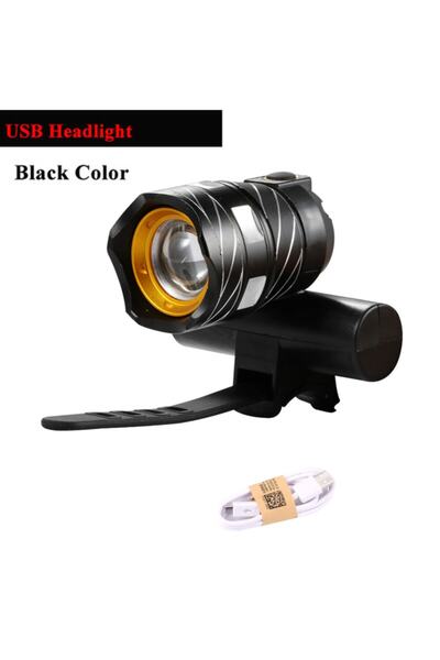 Schulzz High Lümen Su Geçirmez T6led Bisiklet Farı 3000mah