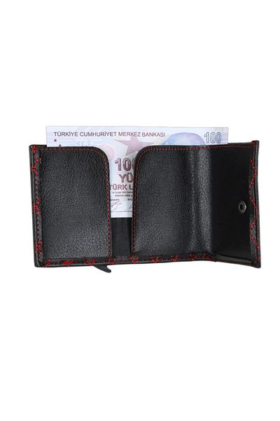 Ozka Leather Collection Портфейл с бродиран механизъм (лято)